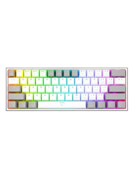 Redragon K617-RGB Fizz RGB 61-tangenters kompakt mekaniskt gamingtangentbord (US)