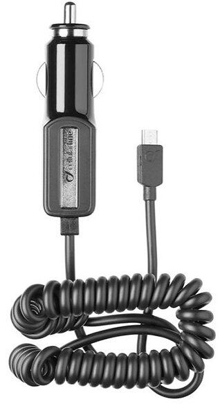 Cellularline 51154254 Billaddare med Micro USB-kabel
