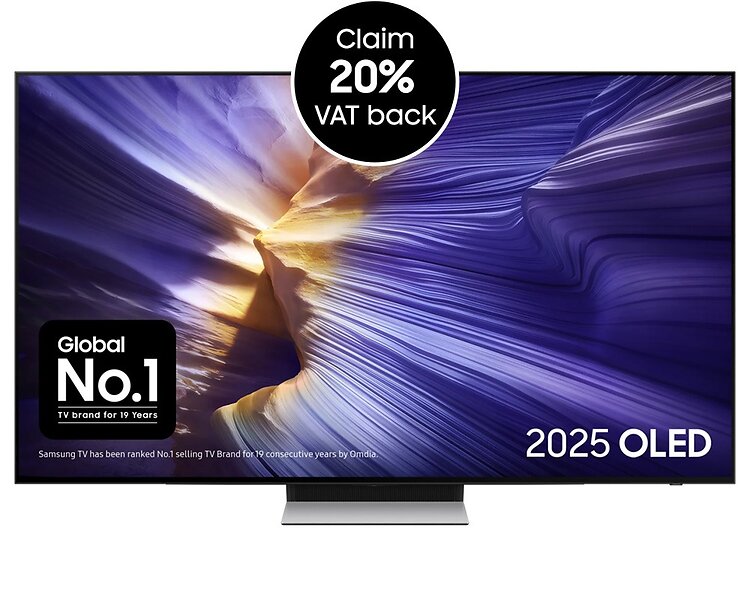Samsung S91F 83" 4K Ultra HD OLED AI Smart TV (2024) - QE83S91FAEXXU