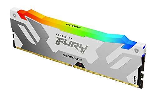Kingston Fury Renegade RGB Vit DDR5 8800MHz 24GB (KF588CU42RWA-24)