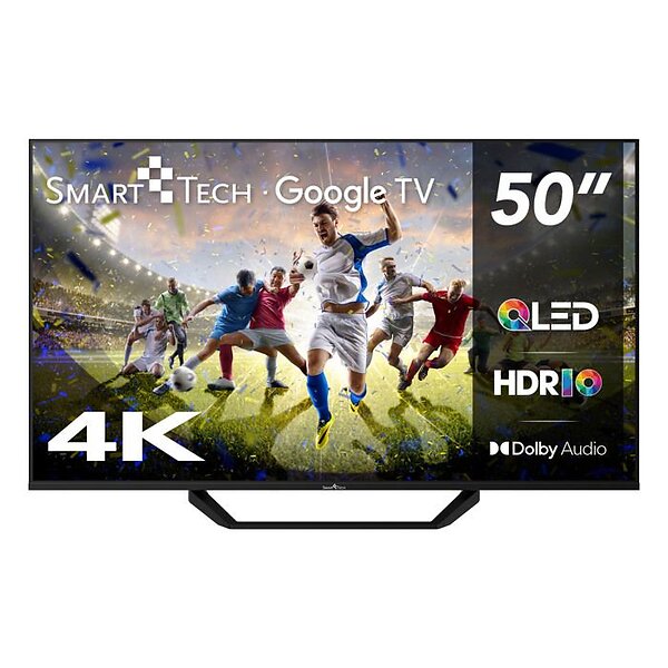 Smart Tech 50" 4K Ultra HD QLED Google TV