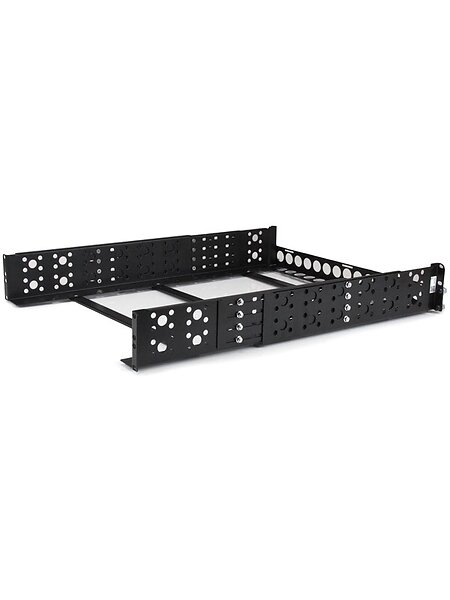 StarTech 2U Fast 19" Justerbart Djup Universella Server Rack Skenor UNIRAILS2U