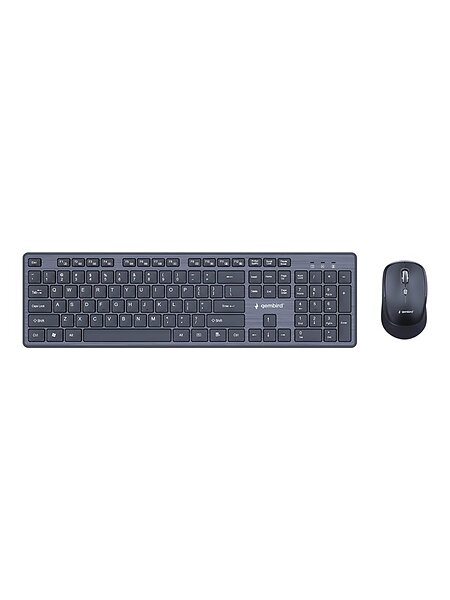 Gembird keyboard and mouse set full size QWERTY US (EN)