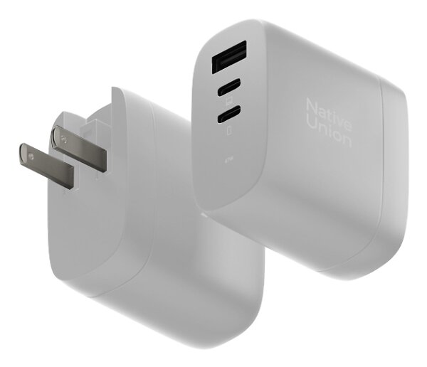 Native Union FAST-PD67-WHT-2CA GaN Snabbladdare 67W