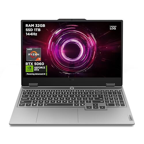 Lenovo LOQ 15AHP10 83JG0004FR 15.6" Ryzen 7 250 32GB RAM 1TB SSD RTX 5060