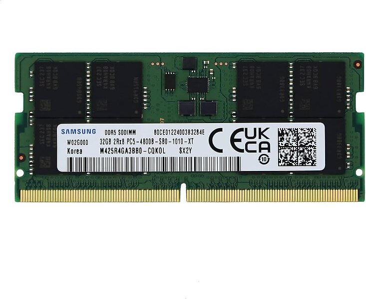 Samsung SO-DIMM DDR5 4800MHz 32GB (M425R4GA3BB0-CQKOL)