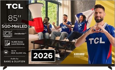 TCL X11L 85" 4K Ultra HD QD-Mini LED Smart TV (2026) - 85X11L