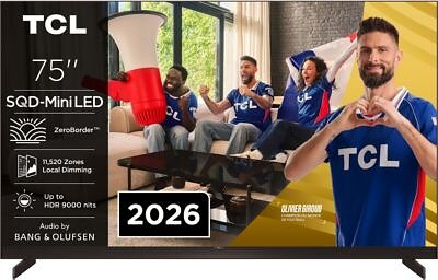 TCL X11L 75" 4K Ultra HD QD-Mini LED Smart TV (2026) - 75X11L