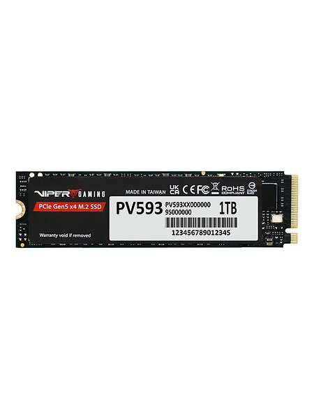 Patriot Viper Gaming PV593 M.2 2280 PCIe 5.0 x4 NVMe 1TB
