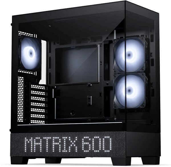 Phanteks XT View Matrix (Svart/Glas)