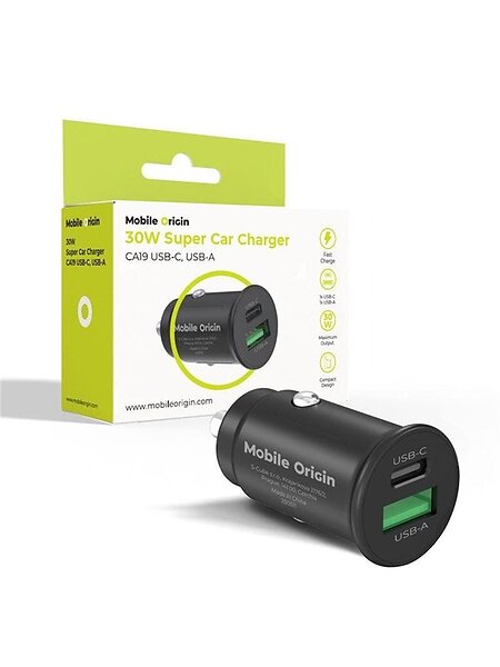 Mobile Origin MO-30WSCCH-CA19 Super Billaddare USB-C 30W