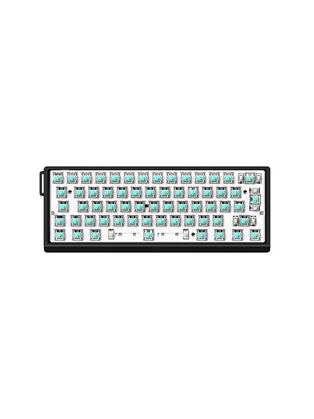 Wooting preassembled black aluminum ISO layout non-split (EN)