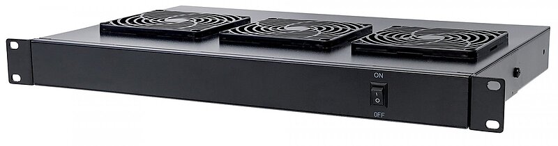 Intellinet 3-Fan Ventilationsenhet för 19" Rack, 1U 712668