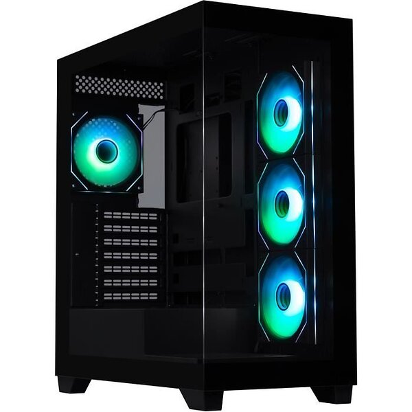 BitFenix CETO Premium Edition (Svart/Härdat glas)