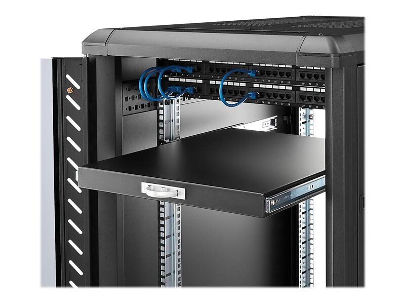 StarTech.com 1U Utdragbar Server Rack Tangentbordshylla SLIDESHELFD