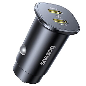 Baseus C00072300123-01 GoTrip 2 x USB-C Billaddare 30W
