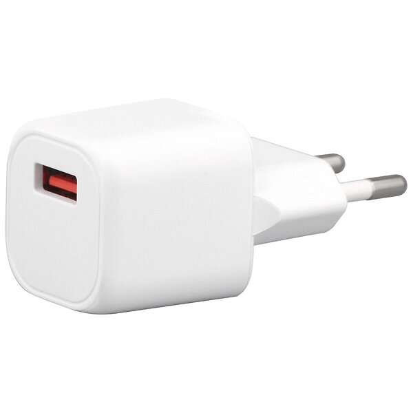 Clas Ohlson USB-A Väggladdare 18W