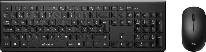 Bluecloud WD100 Trådlöst Tangentbord och Mus