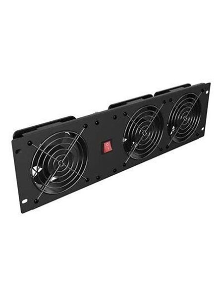 Lanberg Rack Fläktpanel 3U AK-1506-B