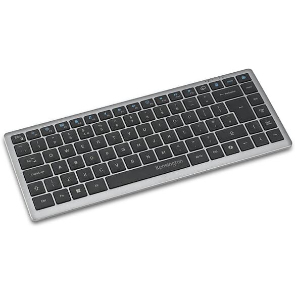 Kensington KB435 EQ Laddningsbart Multi-Device Kompakt Tangentbord