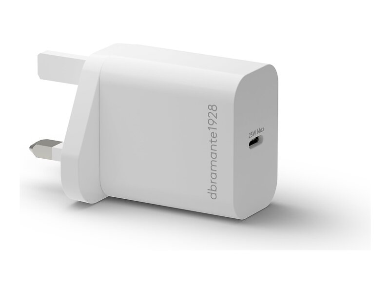 dbramante1928 Re-Charge CH25UKWH7185 Väggladdare med USB-C 25W Storbritannien