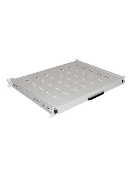 Lanberg 1U Glidhylla 19" AK-1020-S