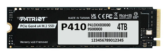 Patriot Memory Patriot P410 SSD M.2 2280 PCIe 4.0 NVMe 4TB