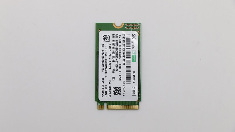 Lenovo Ssd_Asm M.2 2280 PCIe 3.0 NVMe 512GB