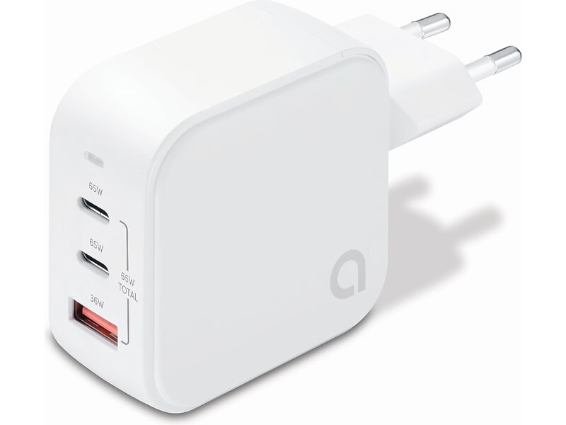 Andersson 1036122 2x USB-C, 1x USB-A Väggladdare 65W