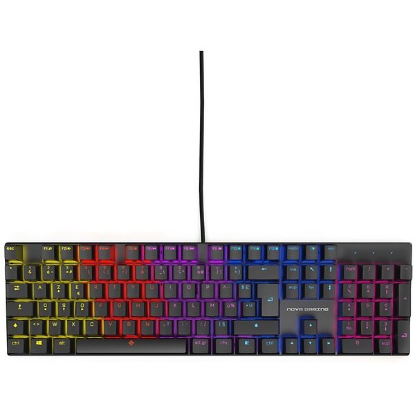 Nova Gaming Hercule Trådbundet RGB Mekaniskt Tangentbord