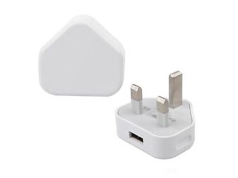 eSTUFF ES636002-BULK USB Väggladdare Storbritannien 12W