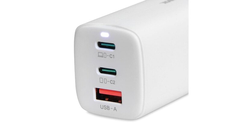 iBOX ILUC65W Dubbel USB-C USB-A Väggladdare 65W