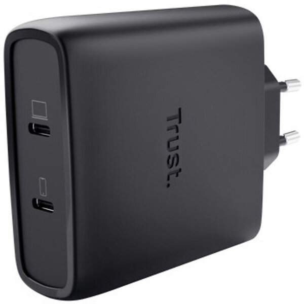 Trust Maxo 25527 Dubbel USB-C Väggladdare 100W