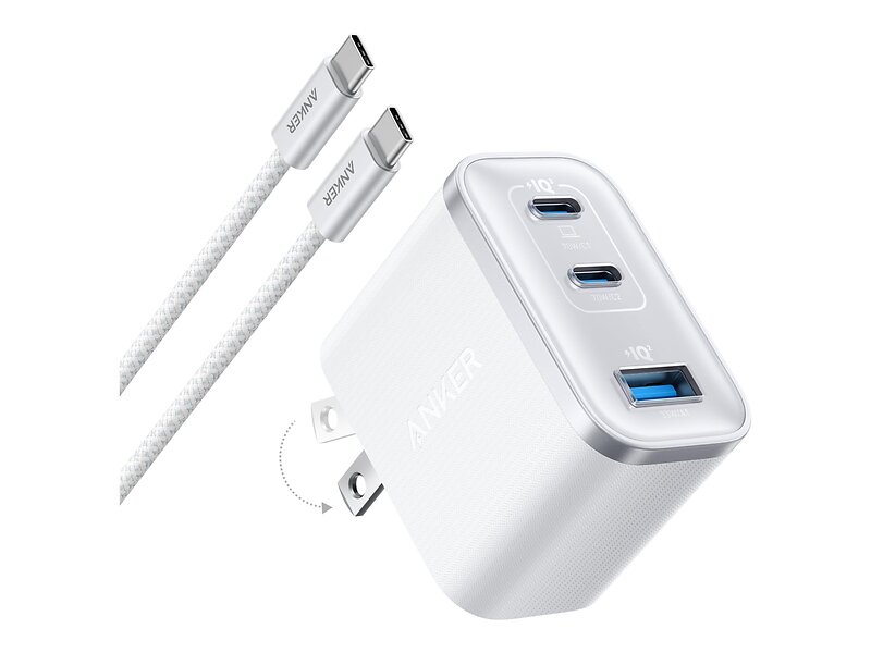 Anker Nano A121AL21 3-Port Väggladdare 70W