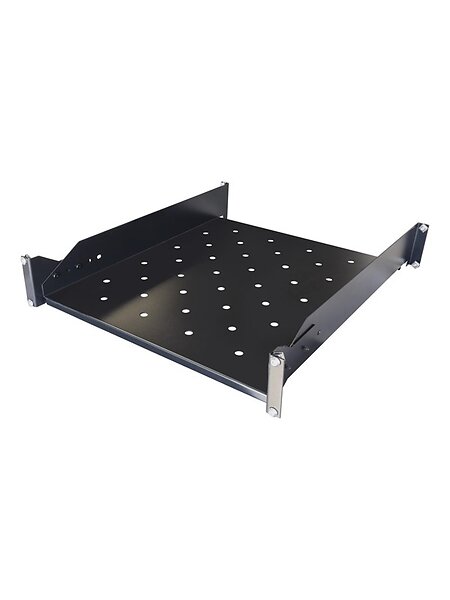 Deltaco TOTEN Hylla 2U 19" 566mm 19-FH48G