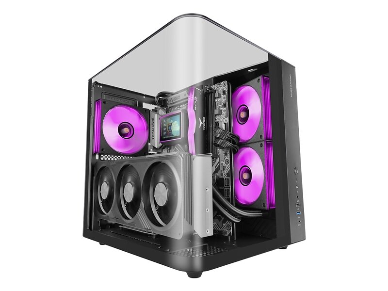 Mars Gaming MC-INFINIOLITE (Svart/Härdat glas)