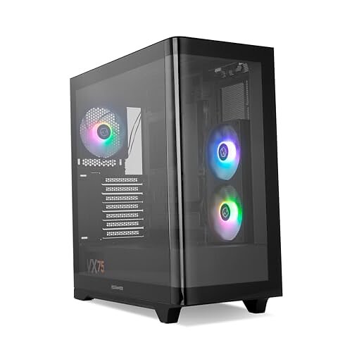 NOX Hummer ETHER (Svart/Böjt Härdat Glas)