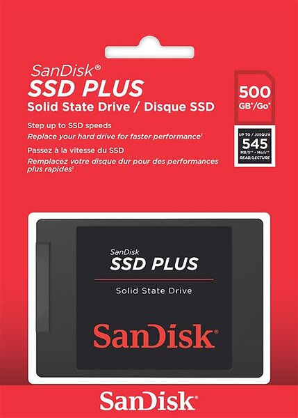 SanDisk SSD Plus 2.5" SATA 500GB