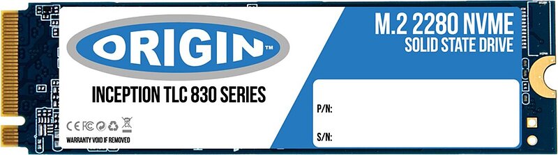 Origin Storage NB-2TBM.2/NVME M.2 PCIe 3.0 2TB