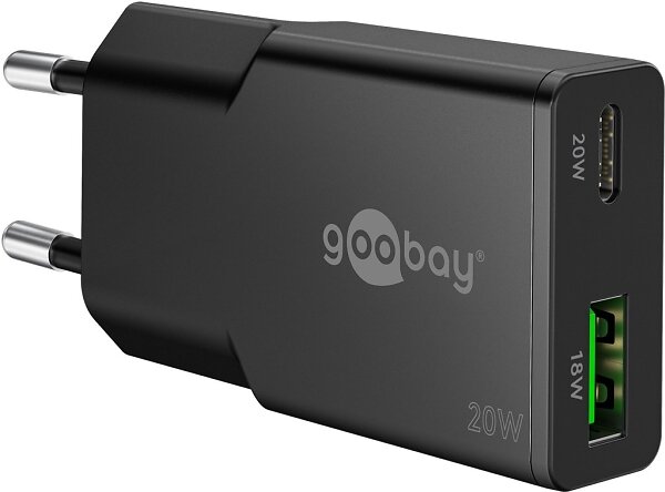 Goobay Dubbel Väggladdare 12W