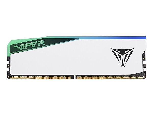 Patriot Memory Viper Elite 5 RGB Vit DIMM DDR5 3500MHz 2x24Gt (PVER548G70C32KW)