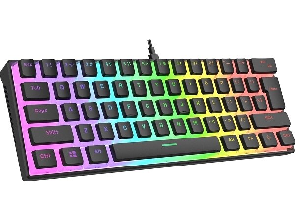 Rampage Radiant K11 60% RGB Blue Switch Mekaniskt Tangentbord (EN)