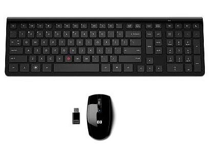 HP 671508-DE1 Full Stor Trådlös RF Trådlös Mekaniskt Tangentbord