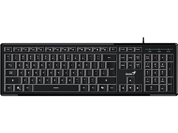 Genius Slimstar 820 Slim Type Trådbundet Tangentbord (Cz/Sk)