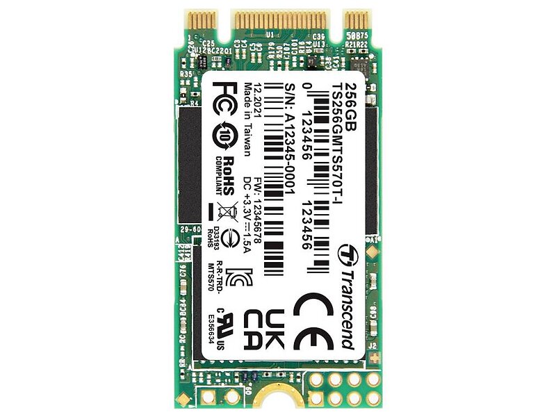 Transcend TS256GMTS570TI-VS1 M.2 SSD 256GB