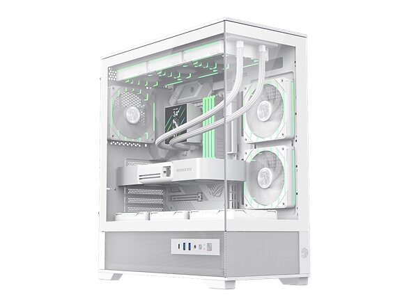 GameMax Infinity Vista 2 AW (Vit/Transparent)
