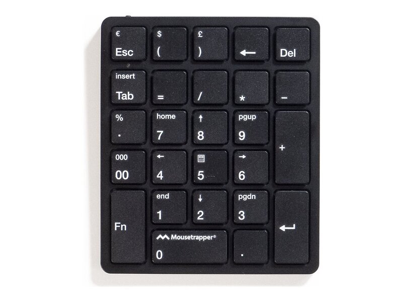 Mousetrapper Trådlös Numerisk Tangentbord TB420
