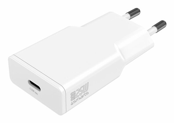 4smarts Strömadapter GaN Tunn SCP QC 2.0 QC 3.0 Apple 2.4A AFC Power Delivery 3.0 PPS Hisilicon Snabbladdning USB-C 25W