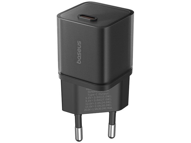 Baseus Gan5s P10162504113-00 Väggladdare med 1 USB-C Port 30W