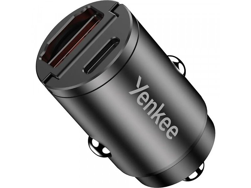 Yenkee YAC CAR 02 MINI USB-A/USB-C Billaddare 30W